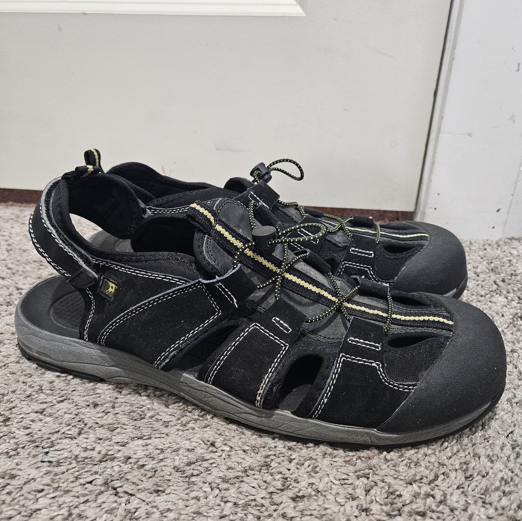 Men's Black Outdoor Sandals